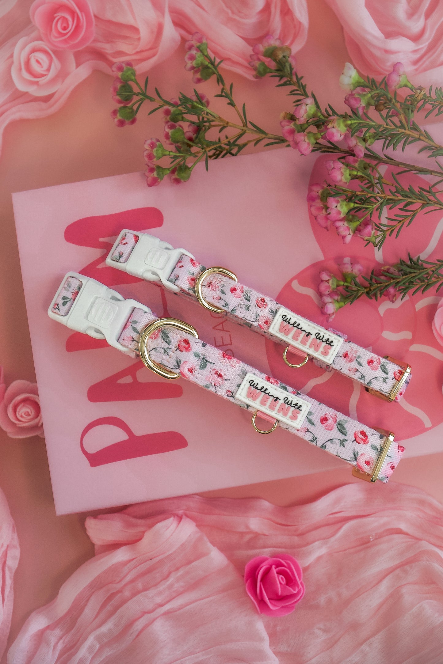 Rustic Roses - Collar