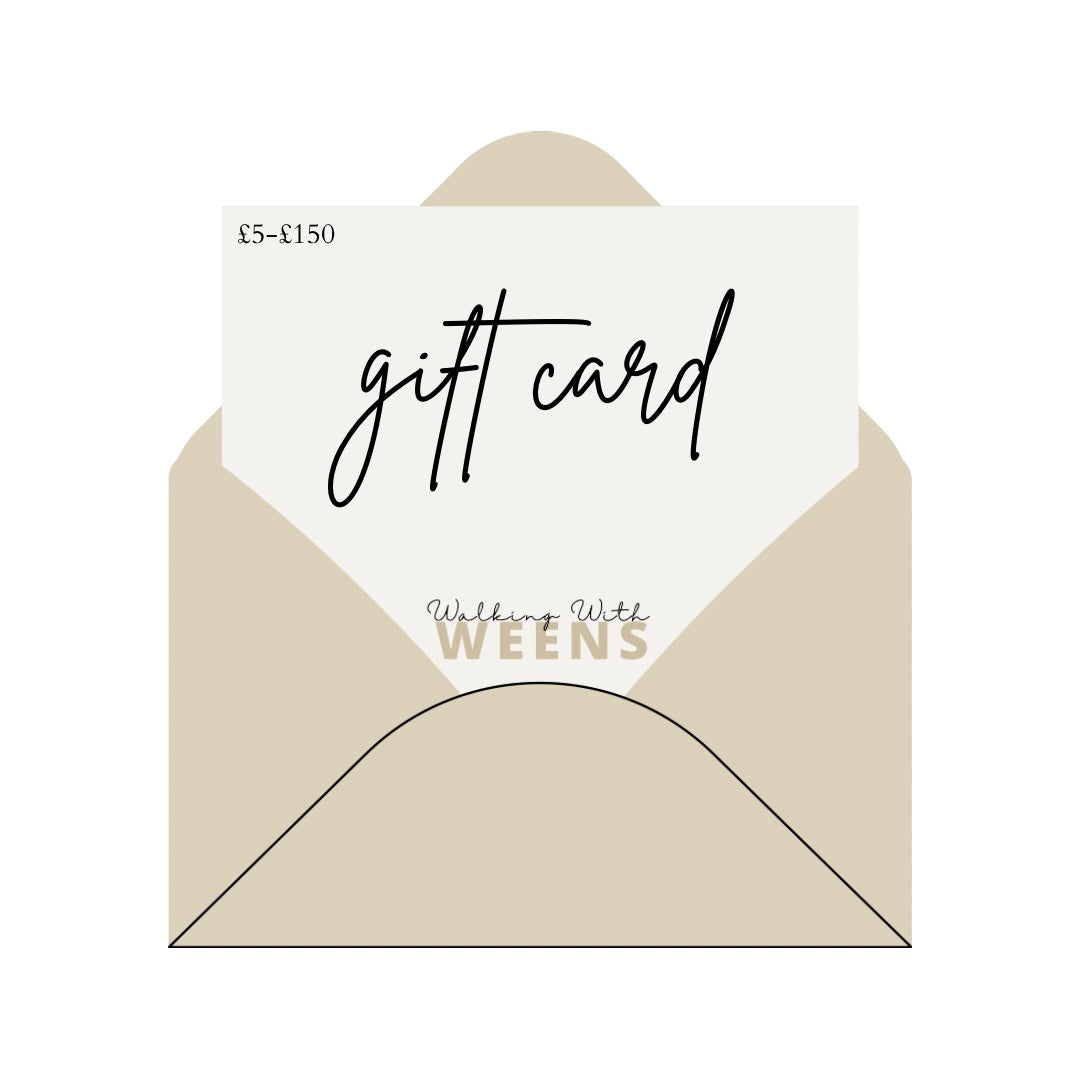 Walking With Weens Gift Card