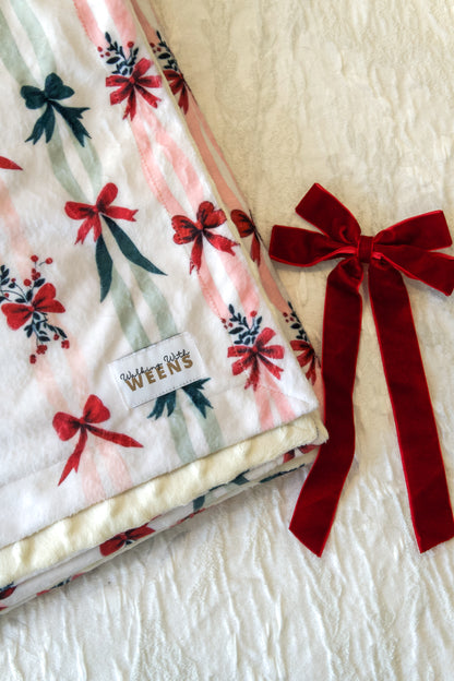 Classic Crimson - Snuggle Sized Blanket