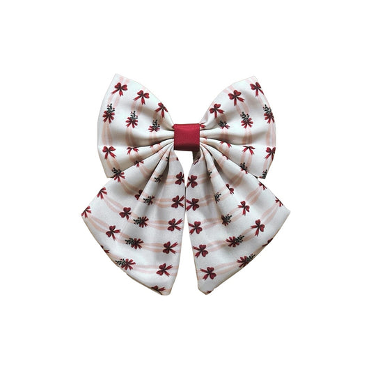 Classic Crimson - Sailor Bow
