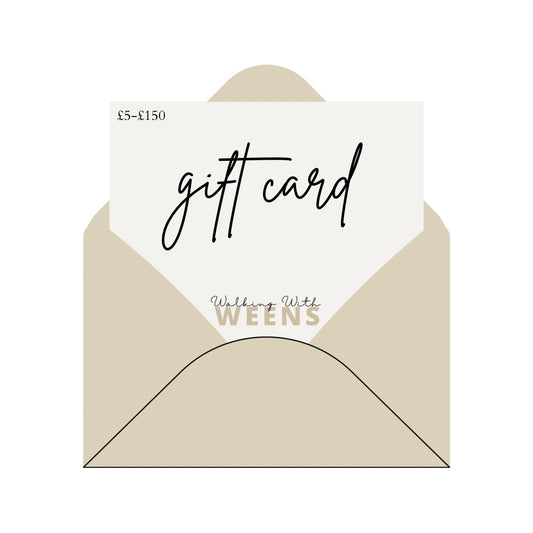 Walking With Weens Gift Card