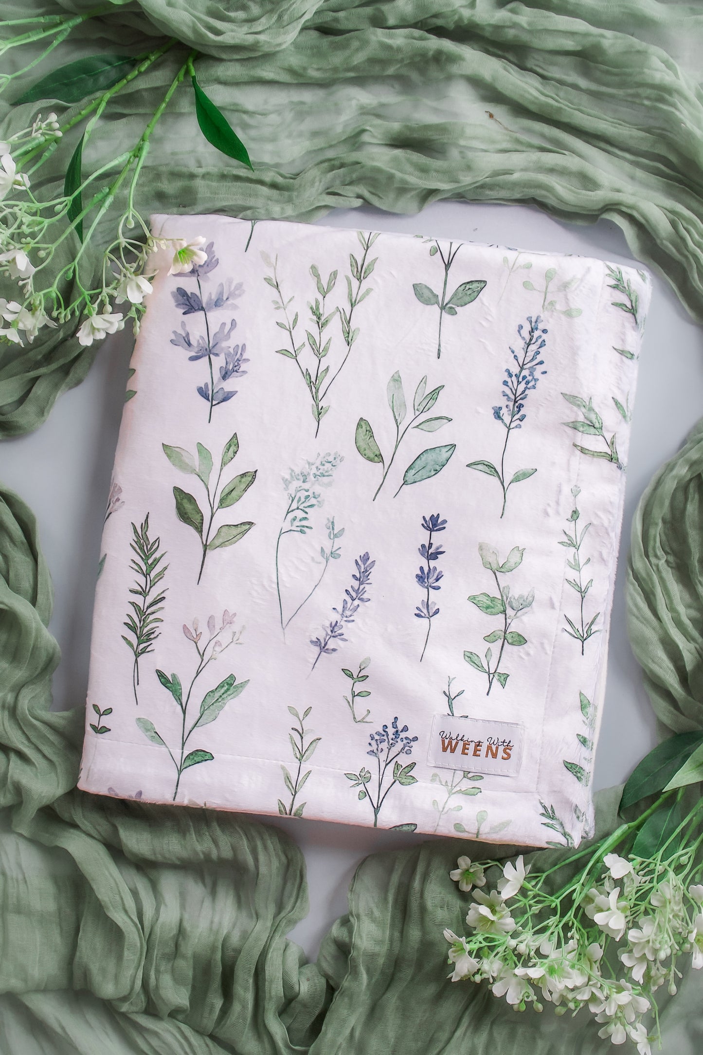 Sage Springs - Snuggle Sized Blanket