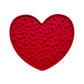 Heart Enrichment Mats - Red