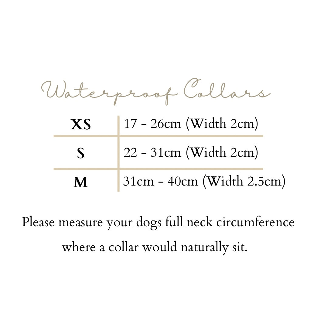 Waterproof Collar - Pastel Pink