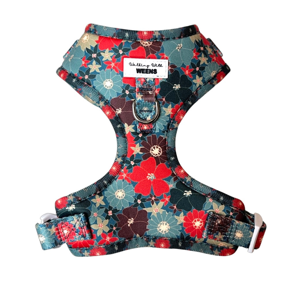 Falling For Florals - Adjustable Harness